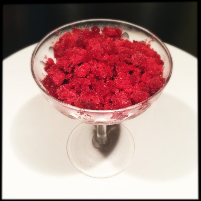 Celebrating with a Foraged Blackberry Granita
