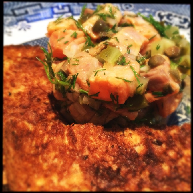 Healthy Salmon Tartare