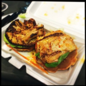 Naughty Chicken Waffles