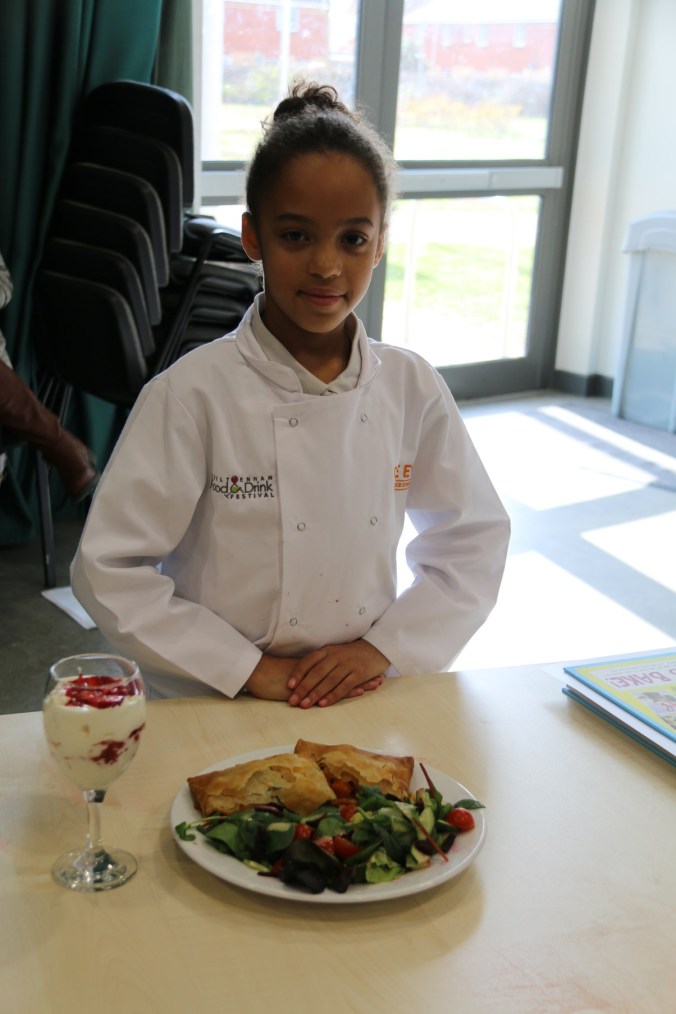 Lulu Thornley at the semi-final