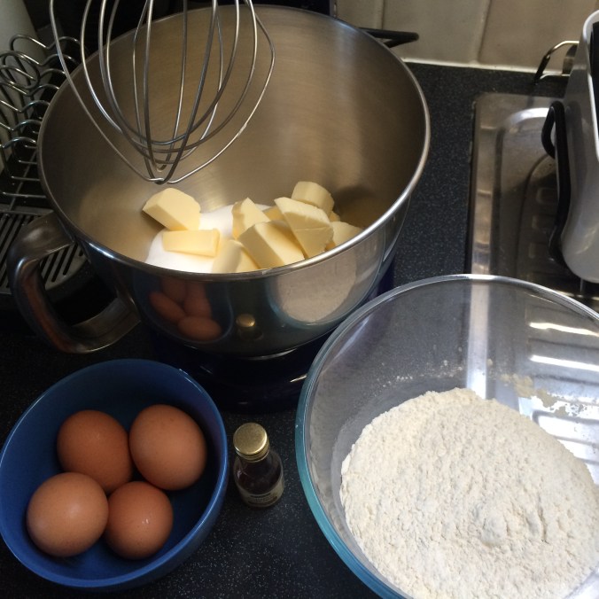 ingredients ready for mixing