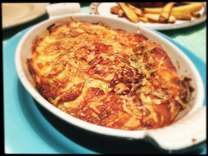 Potatoes dauphinoise