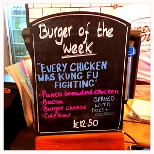 Every Chicken was kung fu fighting