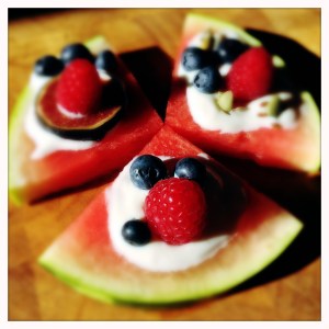 watermelon pizza