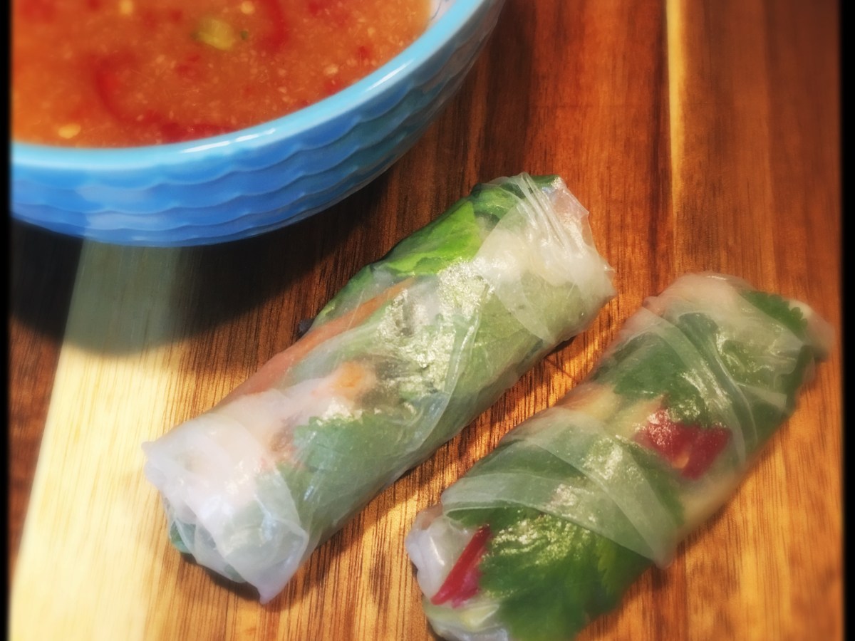 Vietnamese Rice Paper&nbsp;Rolls