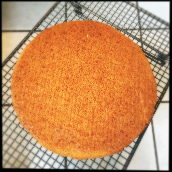 cooling down the tarta de santiago