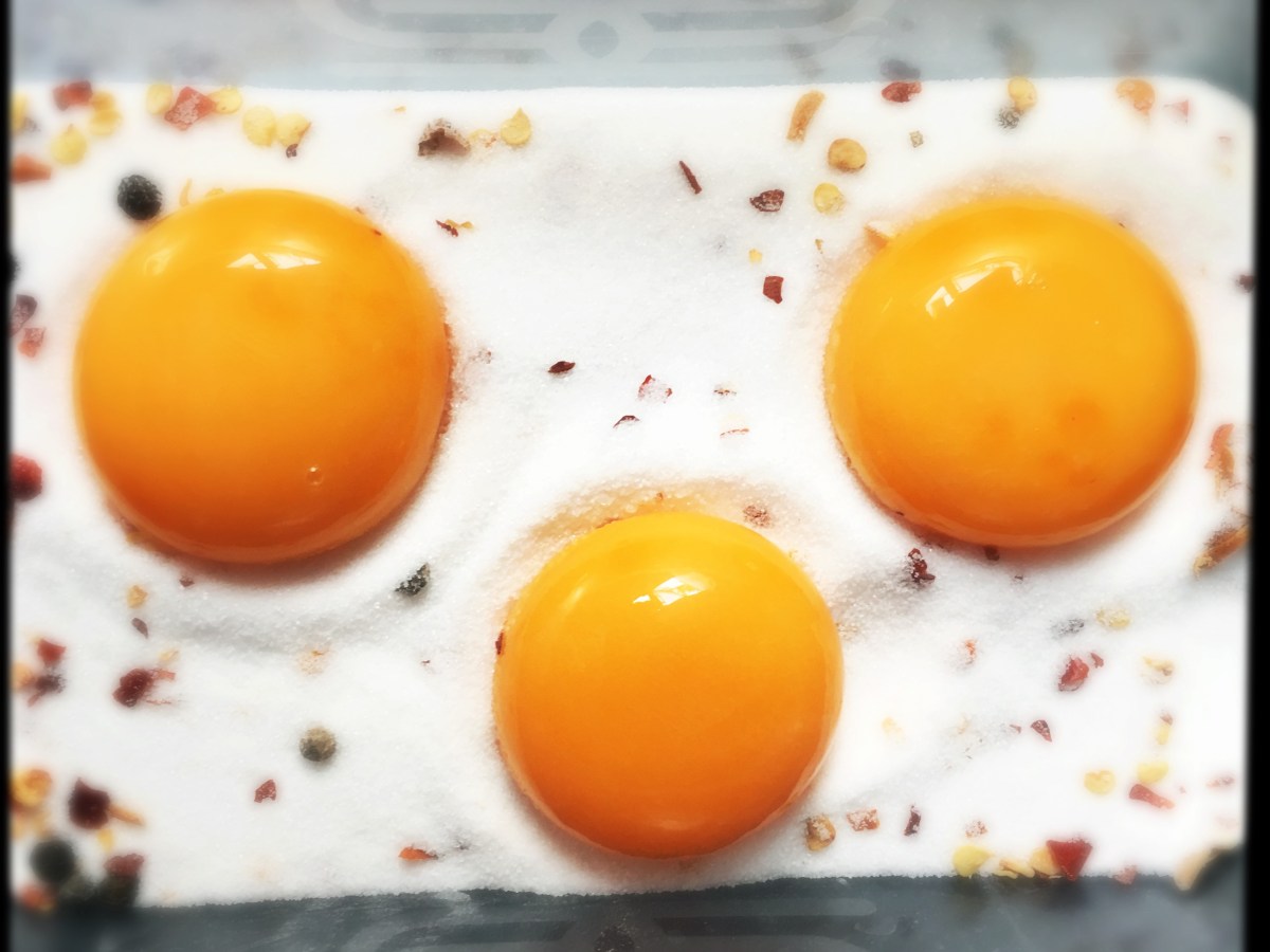 Curing Egg Yolks