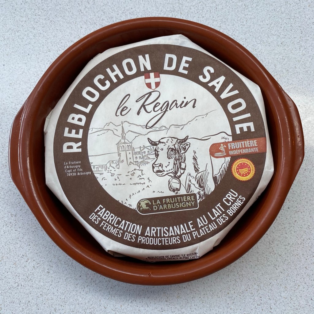 Reblochon cheese from France.